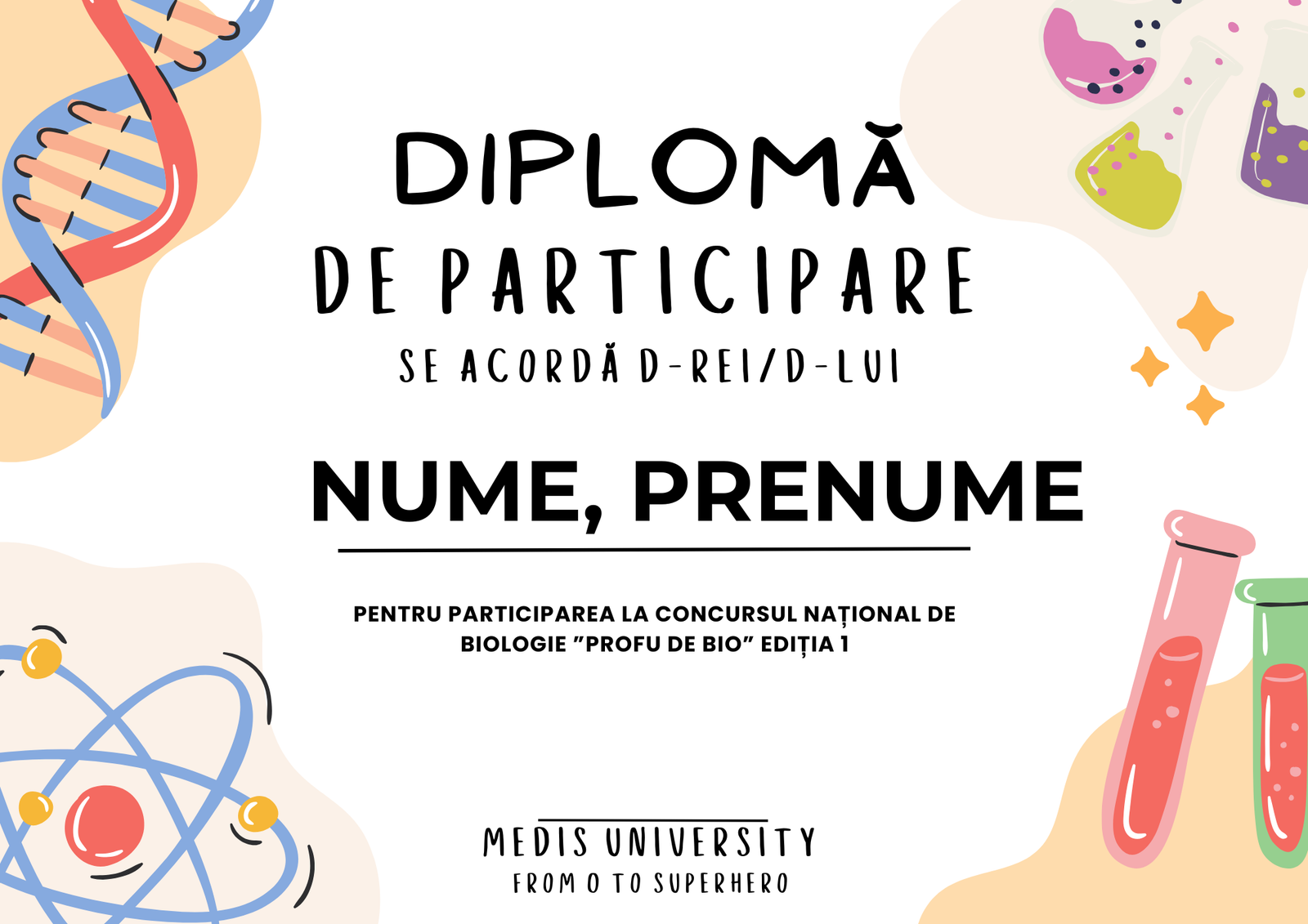Diploma participare